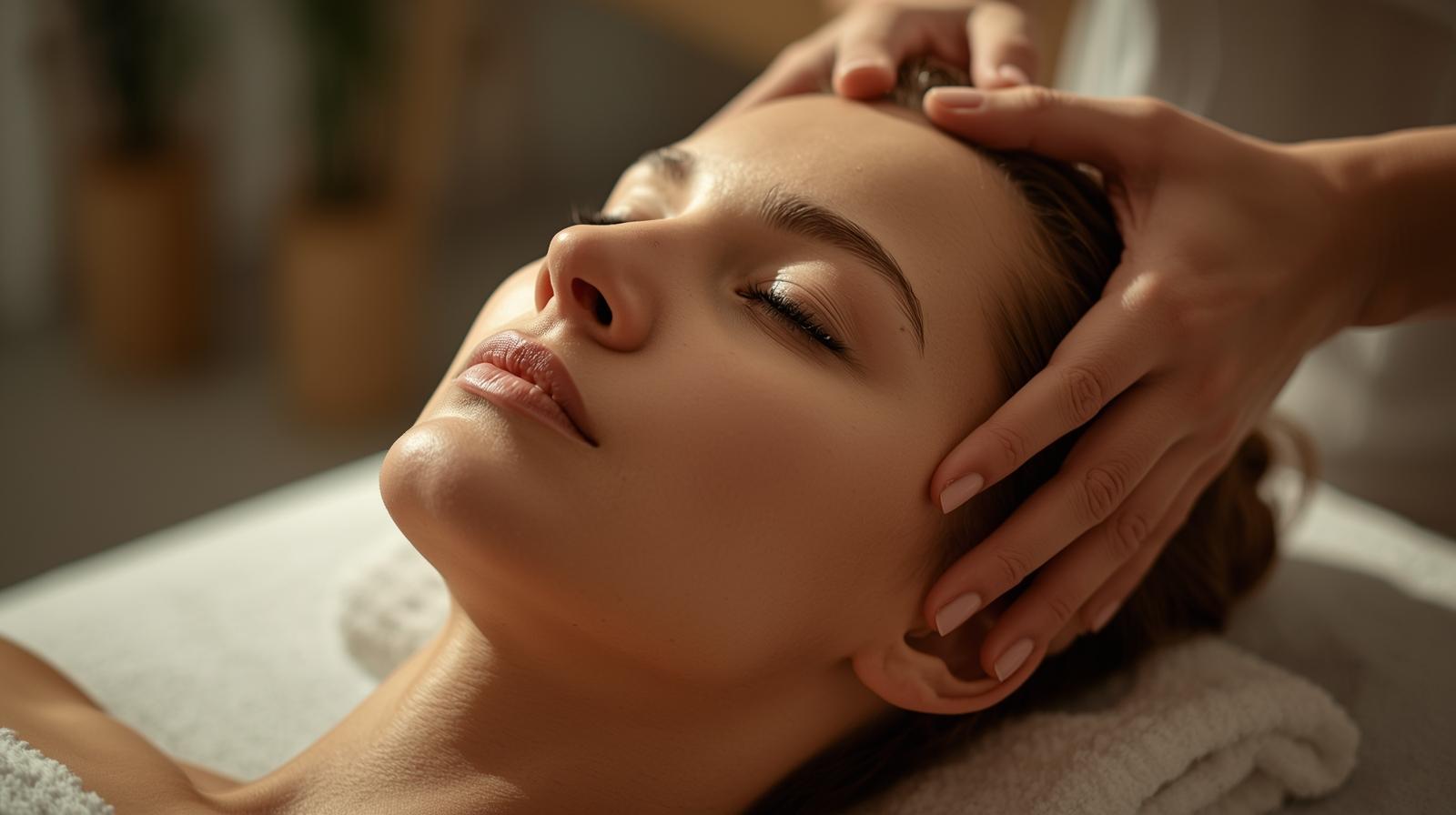 Head Massage at Acajou Spa Ponsonby.